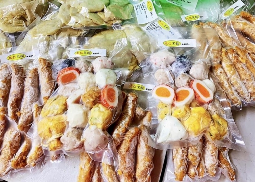 大仁黑輪屋來自府城的古早味小吃美食