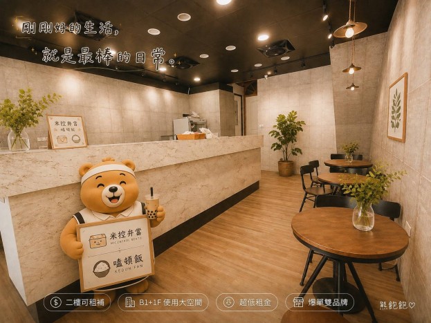 【邁向第七年爆單外送便當店頂讓｜雙品牌高評價＋低租金優勢】